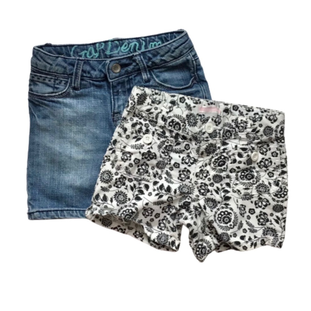 Girls Shorts Bundle of 2 GapKids & Old Navy 5 & 5T
